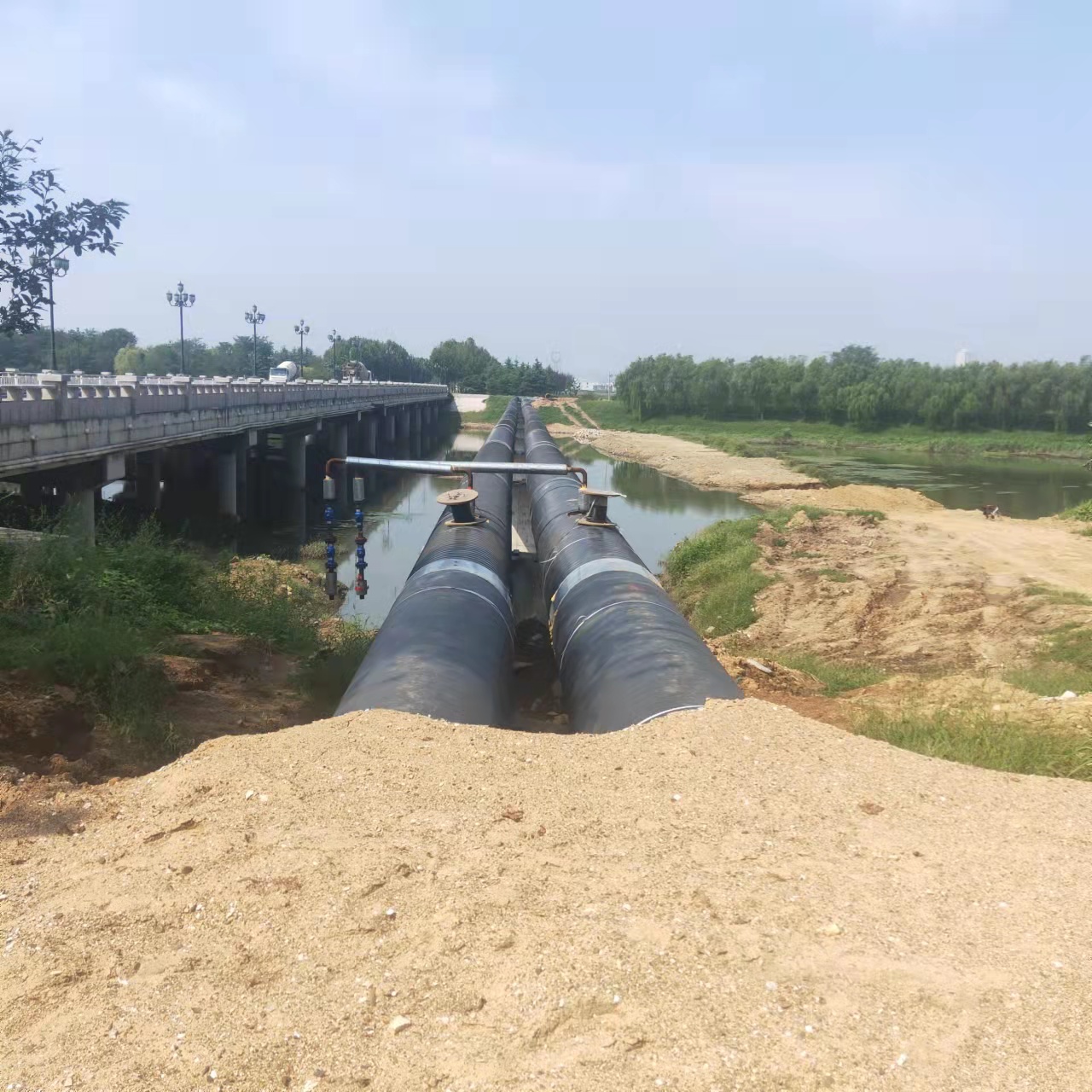 张家界长距离输油管道清洗